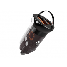 Automobilinis įkroviklis 12-24V USB + USB C 65W juodas Wozinsky